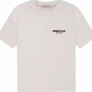 Essentials “Light Oatmeal” Tee ALL SIZES BRAND NEW